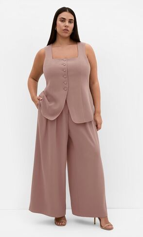City Chic Plus Size Vest - Abbie in Kuwait