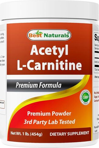 Best Naturals Acetyl L-Carnitine Premium Powder -1 LB -Gluten Free. in Kuwait