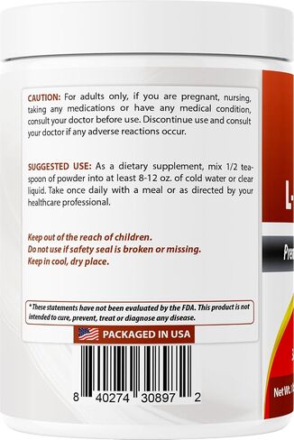Best Naturals Acetyl L-Carnitine Premium Powder -1 LB -Gluten Free. in Kuwait