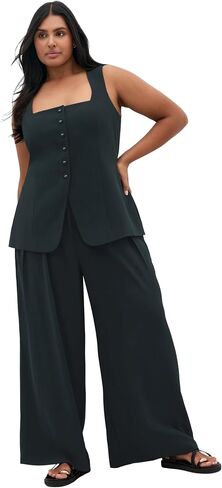 City Chic Plus Size Vest - Abbie in Kuwait