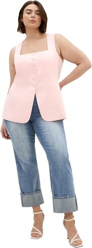 City Chic Plus Size Vest - Abbie in Kuwait