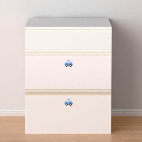 Toyvian Cartoon Car Drawer Handles 2pcs for Nursery Cabinet Pulls Boys Bedroom Dresser Knobs Blue Car Shape with Screws ’s Cupboard Door Hardware in Kuwait