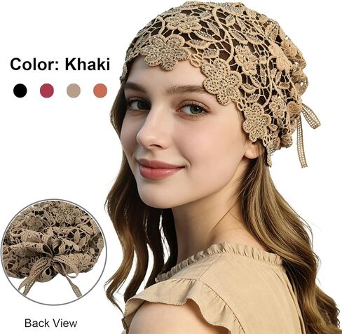 Women's Hollow Out Headwear, Breathable & Lightweight in Kuwait