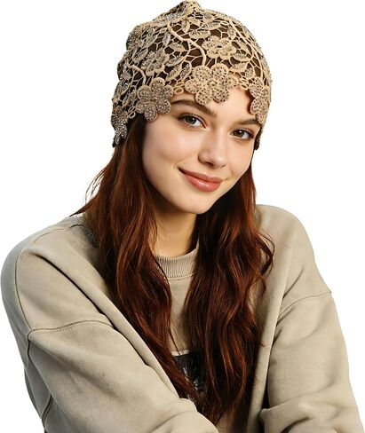 Women's Hollow Out Headwear, Breathable & Lightweight in Kuwait