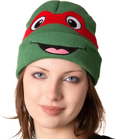 ComfyCamper Green Turtle Beanie Hat for Womens Adult Men Animal Hero Hats Turtles Cosplay Halloween in Kuwait