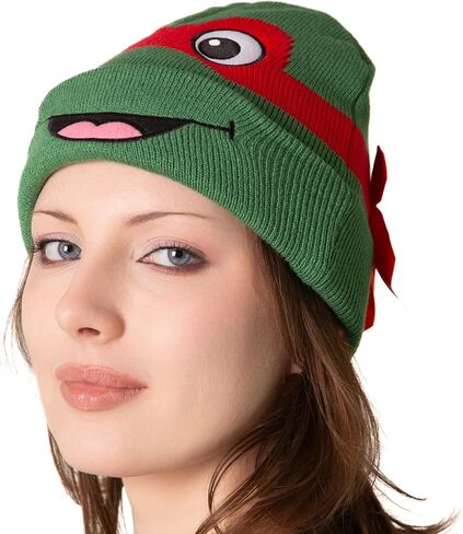 ComfyCamper Green Turtle Beanie Hat for Womens Adult Men Animal Hero Hats Turtles Cosplay Halloween in Kuwait