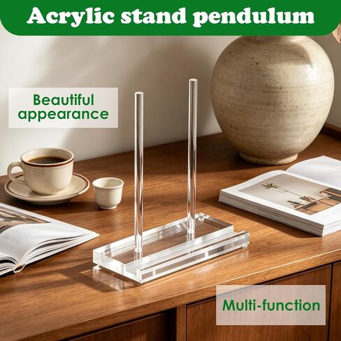 2PCS Plate Display Stands, Clear Easel Acrylic Book Display Holder Artwork Storage Rack for Picture Frame Albums Record Magazine Tablet Canvas Board(7.8 x 3.5 x 7.8 Inches) in Kuwait