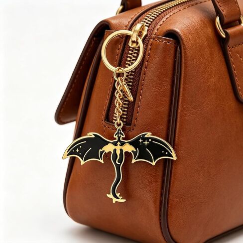 Flvkev 4th Merch Keychain Merchandise Dragon Wing Key Chain Book Lovers Gifts Accessories in Saudi Arabia