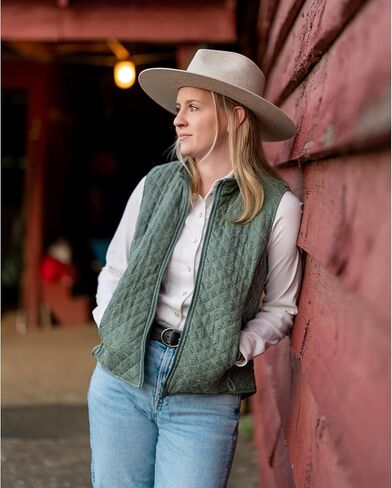 سترة نسائية خارجية من Outback Trading Company 29640 Wilona مقاومة للماء ومبطنة ودافئة | الياقة الدائمة | سحاب ثنائي الاتجاه in Kuwait