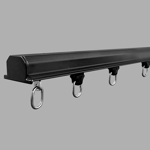 Curtain Tracks and Fittings, Ceilingain Rail Aluminum Invisibleain Track Room Divider Embeddedain Rod for Livingroom,Bedroom/a/4.9Ft/150Cm(A,3.3Ft/100Cm) in Kuwait