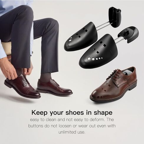 eachway Adjustable Shoe Trees for Men & Women, Shoe Forms for Sneakers & Leather Shoes, Anti-Crease Shoe Guards in Saudi Arabia