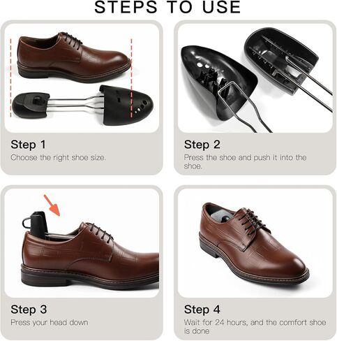 eachway Adjustable Shoe Trees for Men & Women, Shoe Forms for Sneakers & Leather Shoes, Anti-Crease Shoe Guards in Saudi Arabia