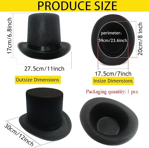Magician Costume Accessories for Adult with Top Hat Set,Beard,Bow Tie, Magic Wand and Gloves for Magic Tricks Show Halloween Cosplay,1920s Men Accessories in Saudi Arabia