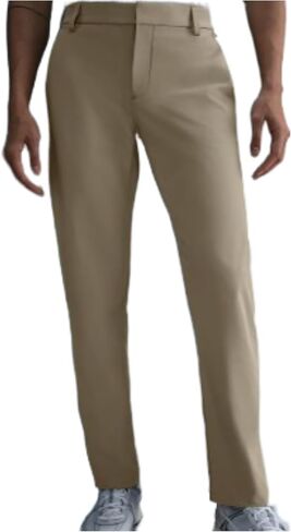 Nike 24.7 PerfectStretch Men's Dri-FIT 5-Pocket Regular Pants (HQ6930-251, Desert Khaki/Sail/Khaki) Size 36x34 in Kuwait