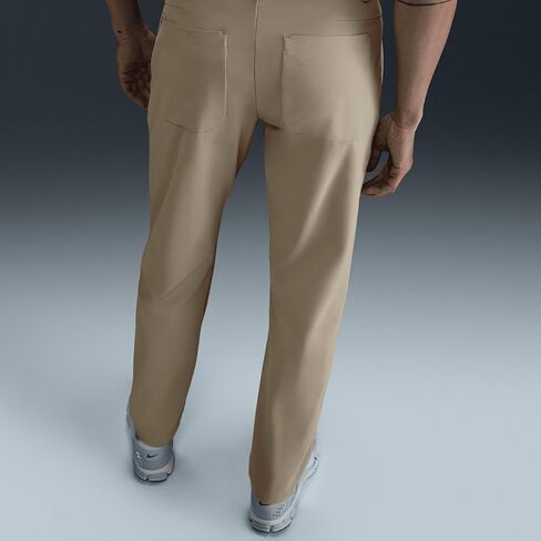 Nike 24.7 PerfectStretch Men's Dri-FIT 5-Pocket Regular Pants (HQ6930-251, Desert Khaki/Sail/Khaki) Size 36x34 in Kuwait