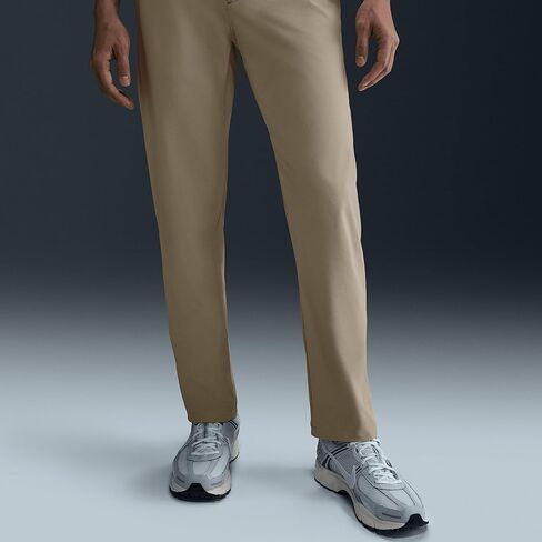 Nike 24.7 PerfectStretch Men's Dri-FIT 5-Pocket Regular Pants (HQ6930-251, Desert Khaki/Sail/Khaki) Size 36x34 in Kuwait