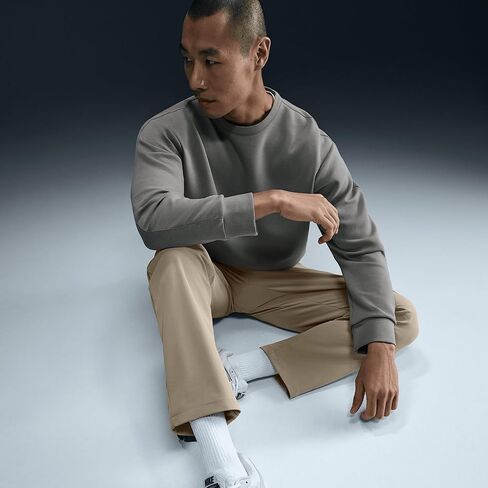 Nike 24.7 PerfectStretch Men's Dri-FIT 5-Pocket Regular Pants (HQ6930-251, Desert Khaki/Sail/Khaki) Size 36x34 in Kuwait