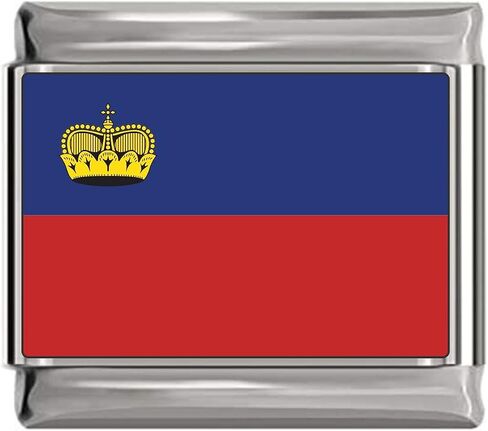 NewCharms Lichtenstein Flag Italian Charm in Kuwait