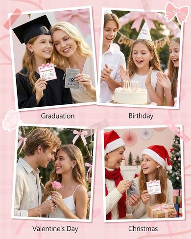 Always Remember You Are Loved - 14k Gold-plated Bow Earrings for Teen Girls Birthday Christmas Graduation Gifts in Saudi Arabia