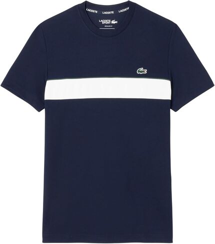 تي شيرت التنس الرجالي المطبوع بتقنية Ultra Dry من Lacoste in Kuwait