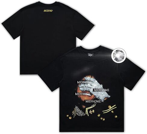 Mens Classic Graphic Tees, (No Rhinestones) Cotton Crewneck Tee, Unisex Oversized Vintage-Style T-Shirts for Men in Saudi Arabia