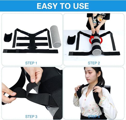 Side Sleep Trainer for Positional Sleep Apnea - Anti Snoring Device to Prevent Back Sleeping, Sleep Positioner for Snore Relief & Better Breathing | Lightweight, Comfortable & Effective, Long Foam in Saudi Arabia