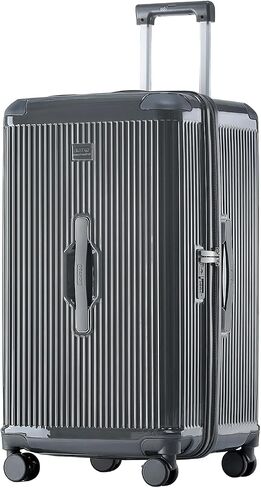 LIGHTGO 2 Piece Set Ultra-Lightweight PC+ABS Suitcase with TSA Lock & Quiet 360°Wheels, 20/26/30 Inch Expandable Luggage, Smart Organizer with Magical Divider & Waterproof Zone(Brilliant Red) in Saudi Arabia