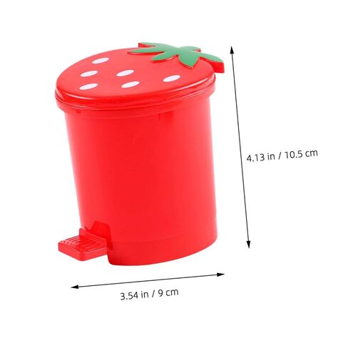 PRETYZOOM Desktop Trash Can Garbage Bin Pen Pencil Cup Holder Luggage Cup Holder Desktop Garbage Can Desktop Wastebasket Kawaii Trash Bin Trash Recycling Containers Mini Child Thing Pp Food in Saudi Arabia