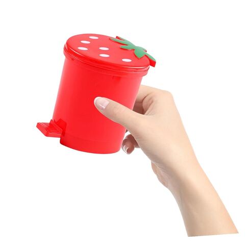 PRETYZOOM Desktop Trash Can Garbage Bin Pen Pencil Cup Holder Luggage Cup Holder Desktop Garbage Can Desktop Wastebasket Kawaii Trash Bin Trash Recycling Containers Mini Child Thing Pp Food in Saudi Arabia