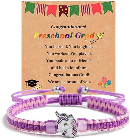 2026 Kindergarten Preschool Graduation Gifts for Girls Teens, First Day of School Bracelet for Daughter/Niece/Granddaughter in Kuwait