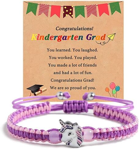 2026 Kindergarten Preschool Graduation Gifts for Girls Teens, First Day of School Bracelet for Daughter/Niece/Granddaughter in Kuwait