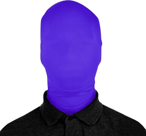 Unisex 2Face Solid Spandex Mask - 2 Sizes, 15+ Colors/Patterns in Saudi Arabia