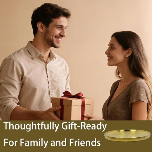 Gold Round Tray,Decorative Antique Bowl,Stainless Steel Fruit Bowl for Entryway Table Kitchen Counter,Jewelry Dish Candle Plate for Home,Dining Table,Shoe rack Decor (Gold, 7.5") in Saudi Arabia