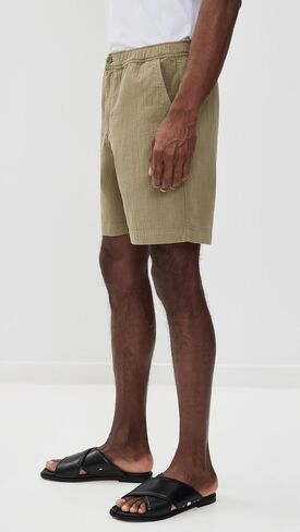 Wax London Men's Cotton Linen Kurt Shorts 7" in Saudi Arabia