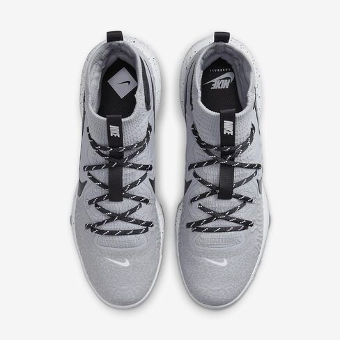 حذاء البيسبول Nike Alpha Huarache NXT MCS للرجال (DJ6519-003، رمادي ذئب/أبيض/بلاتيني نقي/رمادي دخاني داكن) مقاس 9 in Kuwait
