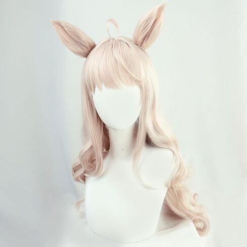 Uma Musume Biwa Hayahide Cosplay Wig Hair Role Play Halloween Christmas Comic Convention Costume Wigs+Wig Cap in Kuwait
