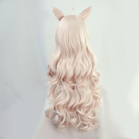 Uma Musume Biwa Hayahide Cosplay Wig Hair Role Play Halloween Christmas Comic Convention Costume Wigs+Wig Cap in Kuwait