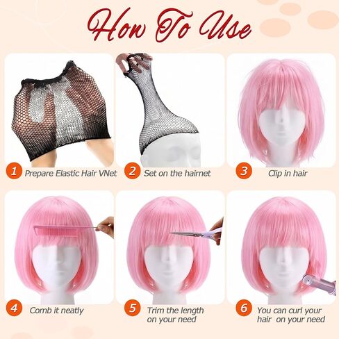 18 Pack Colored Party Wigs and Sunglass Set with 18 Pack Rimless Heart Shape Sunglasses Colorful Neon Short Bob Hair Wigs Hairpieces for Bachelorette Cosplay Neon Funky Party Favors Supplies in Saudi Arabia