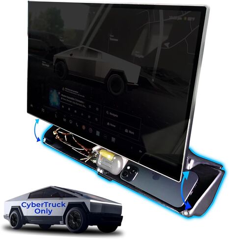 Hidden Cybertruck Center Console Organizer, Under The Screen Storage, The Essential Tesla Cybertruck Accessories 2025 - Holds All Your Valuable Essentials with Massive Storage Capacity in Saudi Arabia