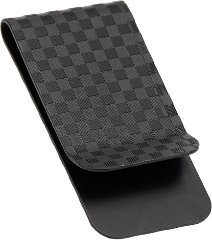 Men's Slim Carbon Fiber Money Clip Minimalist Pocket Cash Wallet for Men Credit Card Holder in Saudi Arabia