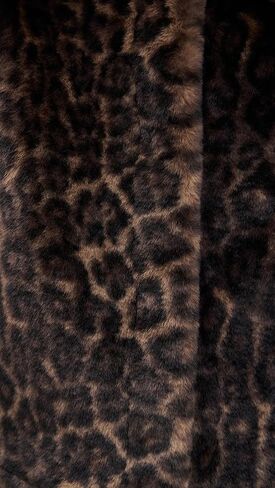 Apparis Women's Elis Faux Fur Leopard Print Coat in Saudi Arabia