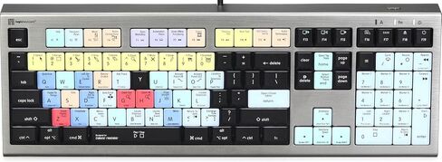 Logickeyboard Astra 2 PC Backlit Keyboard - Steinberg Cubase/Nuendo in Saudi Arabia