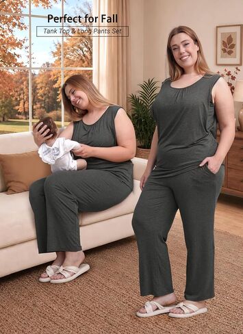 Rnxrbb 4 PCS Hospital&Home Nursing Pajamas Robe Set for Postpartum Pajama Maternity Breastfeeding Pj Birth Lounge Clothes in Kuwait