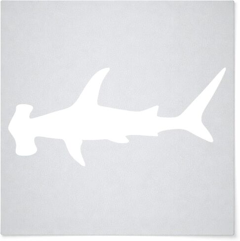 Hammerhead Shark 1 Reusable Mylar Stencil - Art Craft Supplies New Sizes (8") in Saudi Arabia