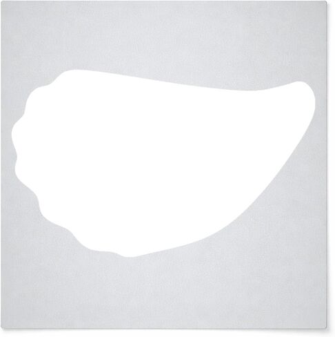 Oyster Reusable Mylar Stencil - Art Craft Supplies 4 Inch in Saudi Arabia