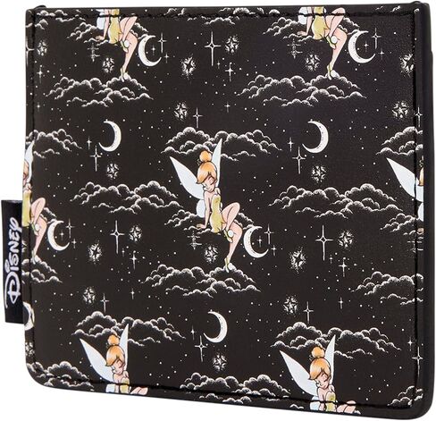 Loungefly Disney: Tinker Bell - Pixie Dust - حامل بطاقات Night Sky مع 3 فتحات للبطاقات - رائع للأطفال والكبار - محافظ قابلة للتجميع in Kuwait