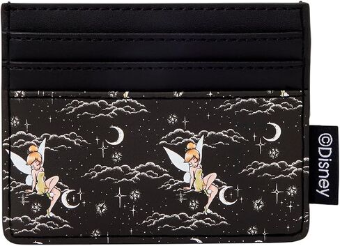 Loungefly Disney: Tinker Bell - Pixie Dust - حامل بطاقات Night Sky مع 3 فتحات للبطاقات - رائع للأطفال والكبار - محافظ قابلة للتجميع in Kuwait