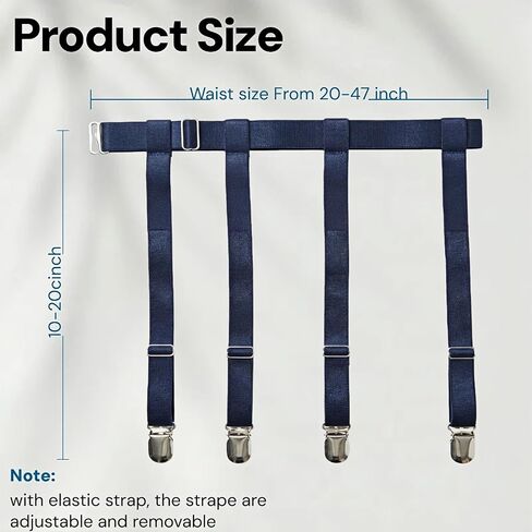 Women Adjustable Garter Belt, Women Black Simplicity Sexy Suspender Garter Belt with High Elastic Straps and Metal Clips Thigh High Stockings Suspender for Womens (Black, 4 Straps) in Saudi Arabia