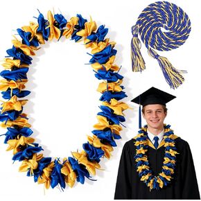 Graduation Leis 2026 Hawaiian Kukui Nut Graduation Honor Cord Class of 2026 High School College Grad Accessory in Saudi Arabia