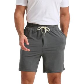 netdraw Men's Bamboo Viscose Lounge Sleep Shorts, Ultra Soft 7'' Lightweight Athletic Shorts with Pockets in Saudi Arabia